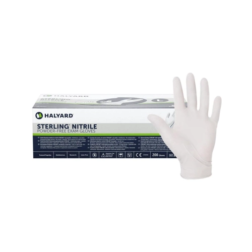 HALYARD HANDSCHOENEN STERLING NITRILE POEDERVRIJ EXTRA-LARGE GRIJS (170st)