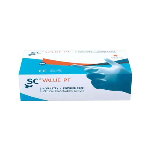 MEDICA SENSICARE VALUE HANDSCHOENEN POEDERVRIJ NON-LATEX EXTRA-SMALL (100st)