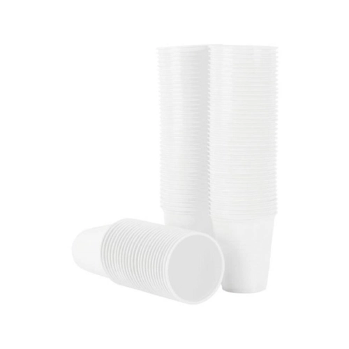 CROSSTEX PLASTIC BEKERS WIT 148ml (1000st)