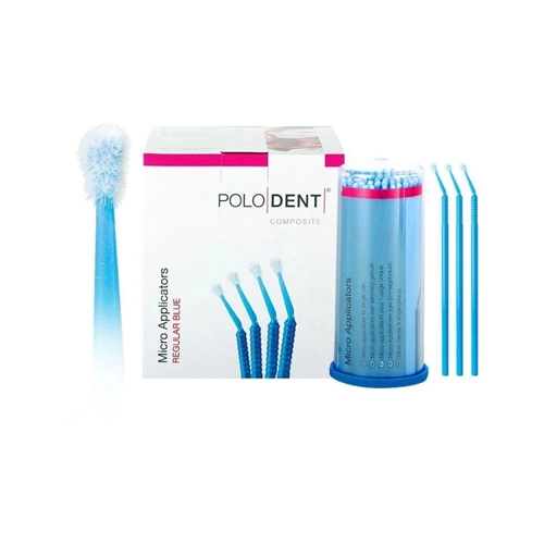 POLODENT MICRO APPLICATORS REGULAR BLAUW (4x100st)