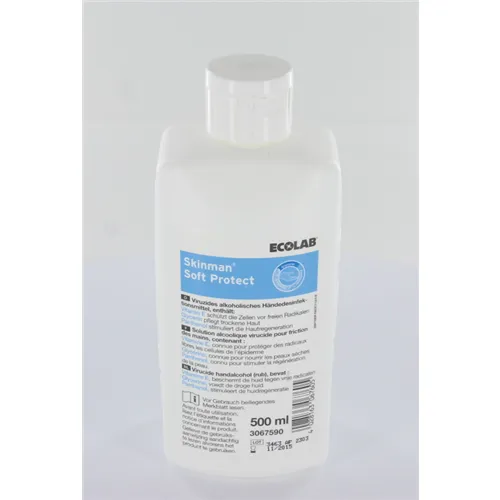 ECOLAB SKINMAN HANDENDESINFECTIE SOFT PROTECT (500ml)