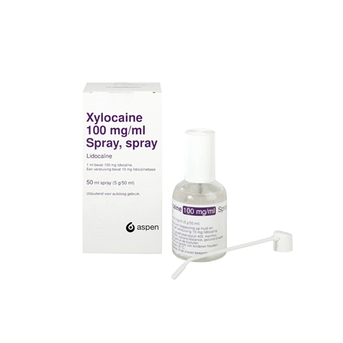 ASPEN XYLOCAINE 100 mg/ml SPRAY (5 g/50 ml)