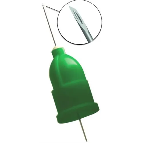 AIGUILLES QUICKSLEEPER NAALDEN 27G/16mm GEEL (100st)