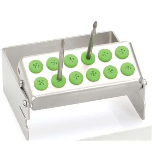 NICHROMINOX BORENSTANDAARD PLUG'IN RVS GROEN 5cm HOOG 12st 206010-4