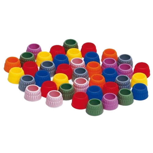 HU-FRIEDY CODE-RINGEN SATIN STEEL KLEUR ROZE (4st) SSG10/4