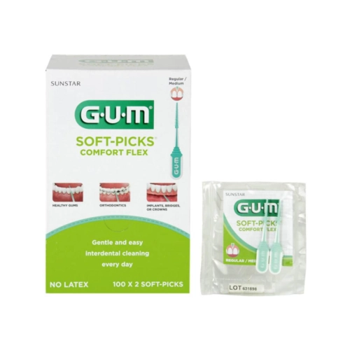 BUTLER GUM SOFTPICKS COMFORT FLEX REGULAR (100x2st)