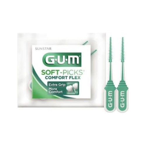 BUTLER GUM SOFTPICKS COMFORT FLEX SMALL MINT (100x2st)