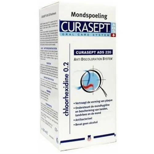 CURASEPT MONDSPOELMIDDEL ADS 220 0,20% CHLOORHEXIDINE (200ml)