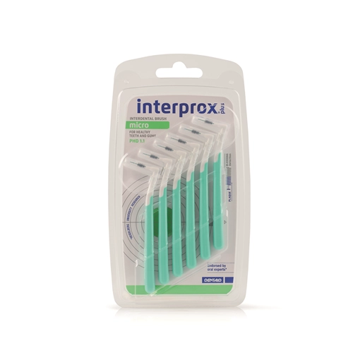 DENTAID INTERPROX PLUS MICRO PHD 1,1 (2,4mm) GROEN (6st)