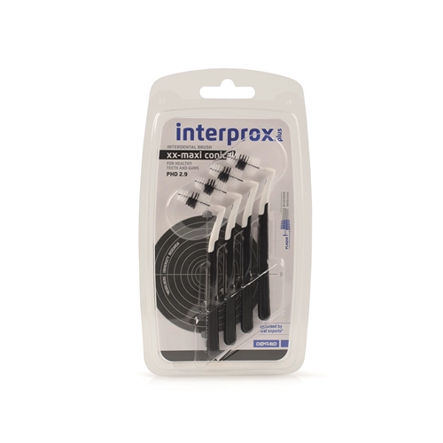 DENTAID INTERPROX PLUS XX-MAXI CONISCH PHD 2,9 ZWART (4st)