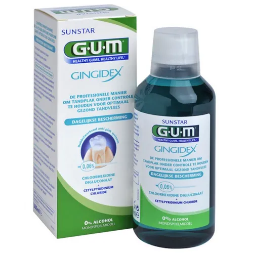 BUTLER GUM GINGIDEX MONDSPOELMIDDEL 0,06 CHX (300ml) 1704