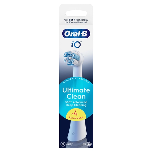 ORAL-B OPZETBORSTELS IO ULTIMATE CLEAN 360 ADVANCED (4st)