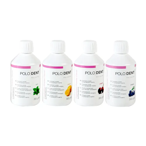 POLODENT PROPHYLAXIS POEDER CLASSIC ASSORTIMENT (4x300g/40µm)