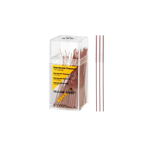 YELLOW POINT INTERDENTAL CLEANERS XXS LONG (2,5mm) (100st)