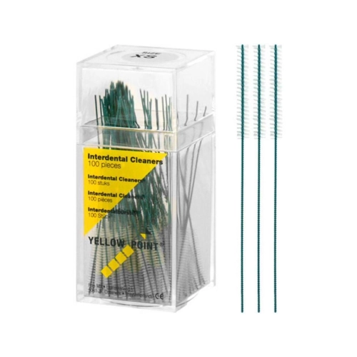 YELLOW POINT INTERDENTAL CLEANERS X-SMALL (3mm) (100st)