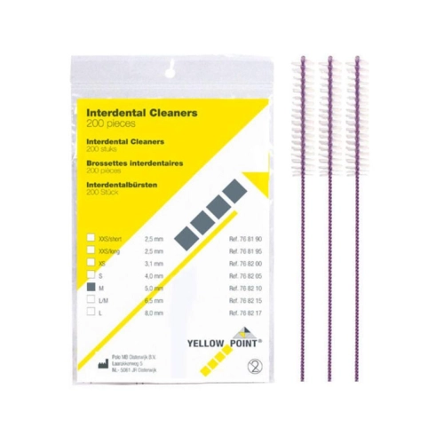 YELLOW POINT INTERDENTAL CLEANERS MEDIUM (5mm) (200st)