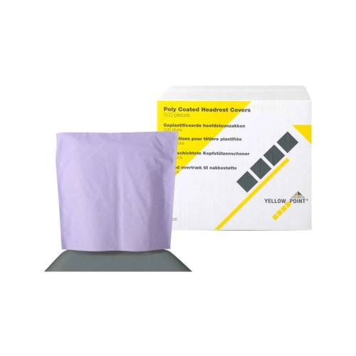 YELLOW POINT HOOFDSTEUNZAKKEN LAVENDEL 25x25cm (500st)