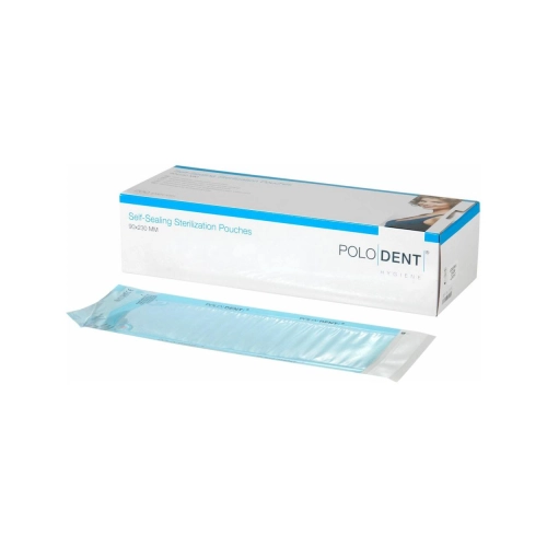 POLODENT SELF-SEAL STERILISATIEZAKJES 90x230mm (200st)