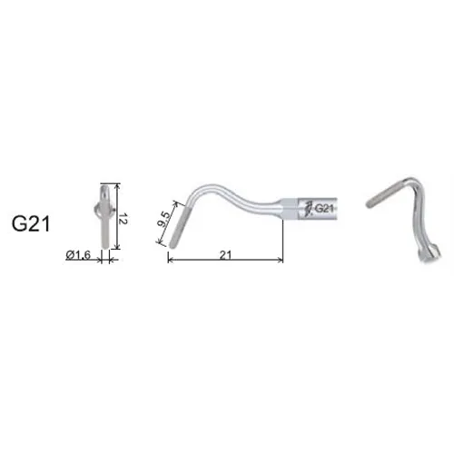 WOODPECKER TIP G21 INLAY PREPARATION